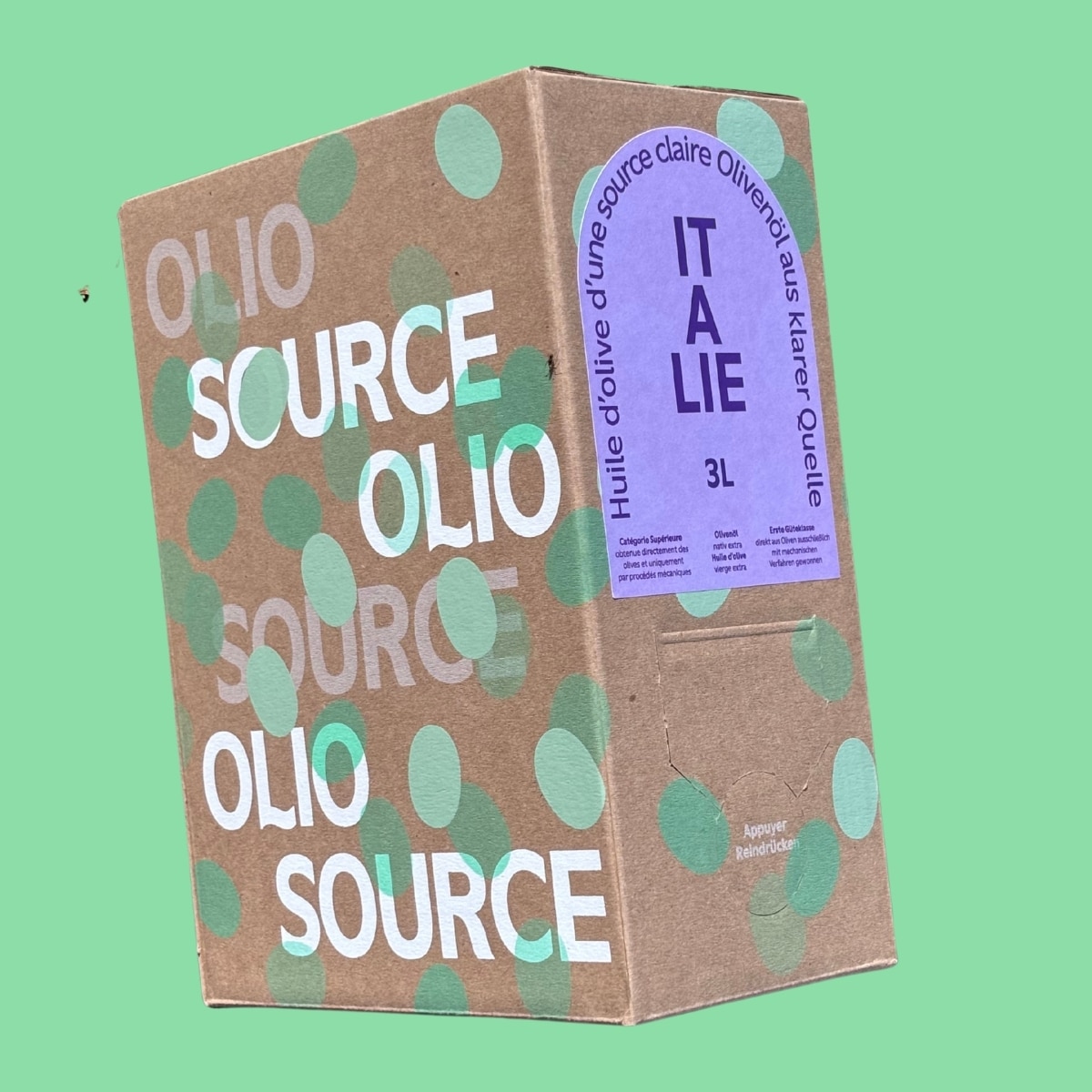 Huile d'olive italienne des Pouilles - Stallone